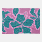 Kailua Hibiscus Hawaiian serviette de cuisine (Horizontal)
