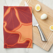 Kailua Hibiscus Hawaiian serviette de cuisine (Quart Plié)