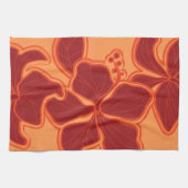 Kailua Hibiscus Hawaiian serviette de cuisine (Horizontal)