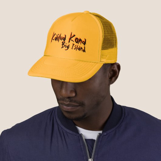 Kailua Kona Big Island casquette jaune (En situation)