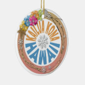 Kailua Kona Hawaii fête hibiscus ornement (Droite)