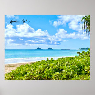 Kailua, Oahu Poster