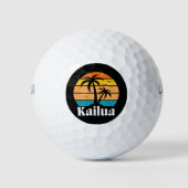 Kailua Retro Golfballen (Voorkant)