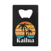 Kailua Retro Kredietkaart Flessenopener (Voorkant)