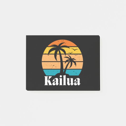 Kailua Retro Post-it® Notes (Voorkant)