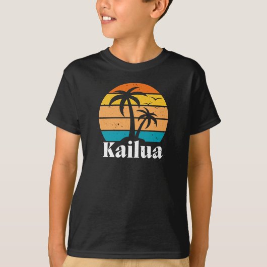 Kailua Retro T-Shirt (Voorkant)