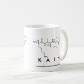 Kain peptide nom mug (Devant droit)