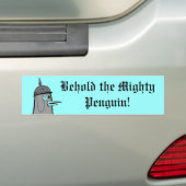 Kaiser Penguin Bumpersticker (Op auto)
