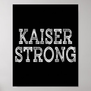 KAISER Sterke Squad Familie Reünie Achternaam Team Poster