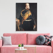 Kaiser Wilhelm I Canvas Afdruk (Insitu (Woonkamer))