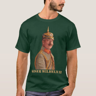 Kaiser Wilhelm II, keizer van Duitsland T-shirt
