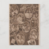 KAISER WILHELM II met zijn gezin #024D Briefkaart (Voorkant)