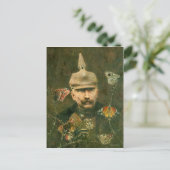 Kaiser Wilhelm Surreal Briefkaart (Staand voorkant)