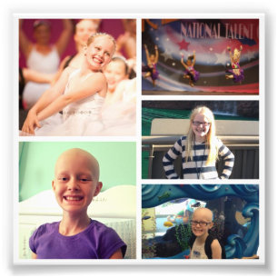 Kaitlin's Photo Collage Foto Afdruk