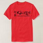 Kaizen Continue verbetering T-shirt (Design voorkant)
