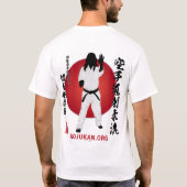 Kaizen Gojukan Kaiso Silhouette T-shirt - 2D (Achterkant)