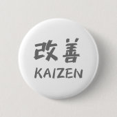 Kaizen Ronde Button 5,7 Cm (Voorkant)