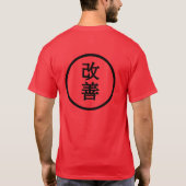 Kaizen T-shirt (Achterkant)