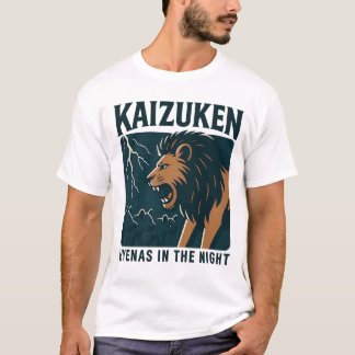 Kaizuken Hyena's in de Nacht T-shirt