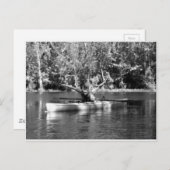 kajak briefkaart (Voorkant / Achterkant)