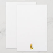 kajak briefpapier (Voorkant / Achterkant)