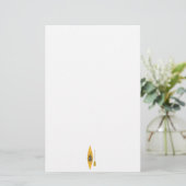 kajak briefpapier (Staand voorkant)
