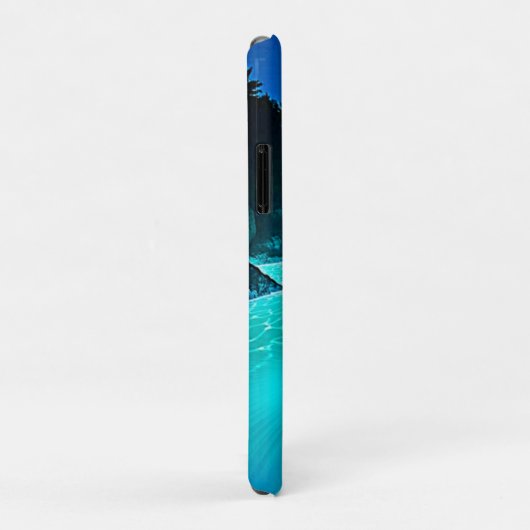 Kajak in gloeiend waterontwerp Case-Mate iPhone case (Achterkant/rechts)