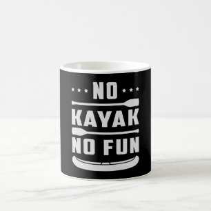 Kajak Kanoën Kajakken Kano Paddle Grappig cadeau Koffiemok