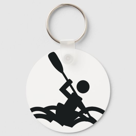 kajakicoon sleutelhanger (Voorkant)