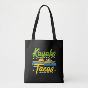 Kajakken - Kajakken en taco's Grappig Kajakken Draagtas