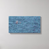 Kajakken op Hawaï Canvas Afdruk (Voorkant)