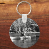 kajakvrouw sleutelhanger (Voorkant)