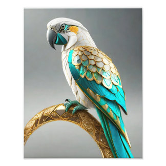 KAKA MOTU Parrot Island Continental Being Lemuria Foto Afdruk