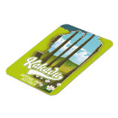 Kakadu National Park Australia-kaart Magneet (Linkerzijde)