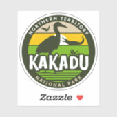 Kakadu, Territoire du Nord Australie Sticker (Feuille)