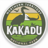 Kakadu, Territoire du Nord Australie Sticker (Devant)