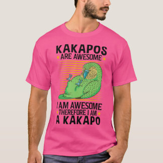 Kakapo are fantastic flightless parrots t-shirt