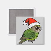 Kakapo Claus Magneet (Voorkant / Achterkant)