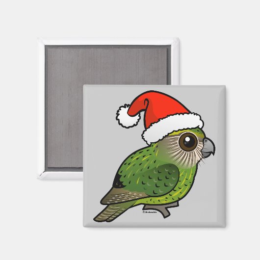 Kakapo Claus Magneet (Voorkant / Achterkant)