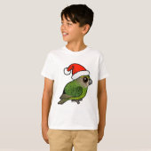 Kakapo Claus T-shirt (Voorkant volledig)