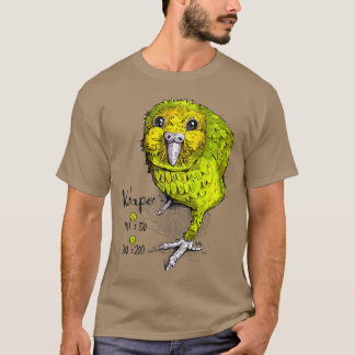 Kakapo door derholle t-shirt