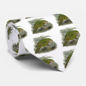 Kakapo Green Owl Parrot, zeldzame vogel illustrati Stropdas (Opgerold)