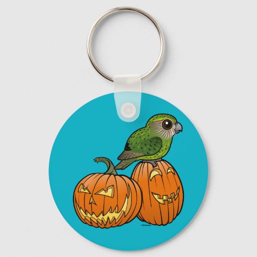 Kakapo Halloween Sleutelhanger (Voorkant)