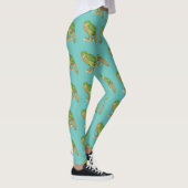 Kakapo illustratie leggings (Rechts)