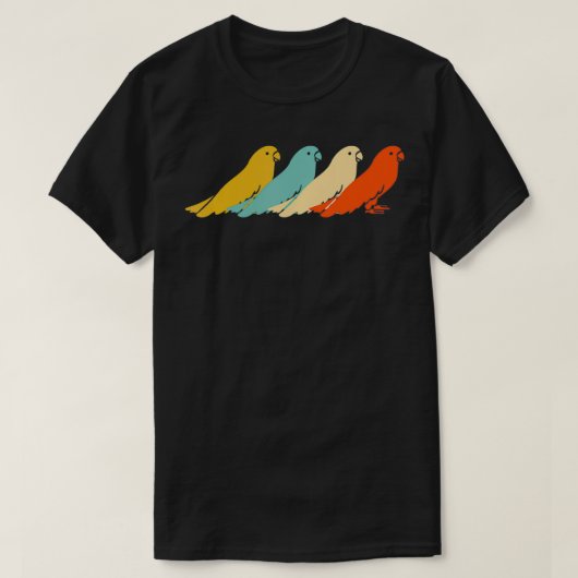 Kakapo Retro  T-shirt (Design voorkant)