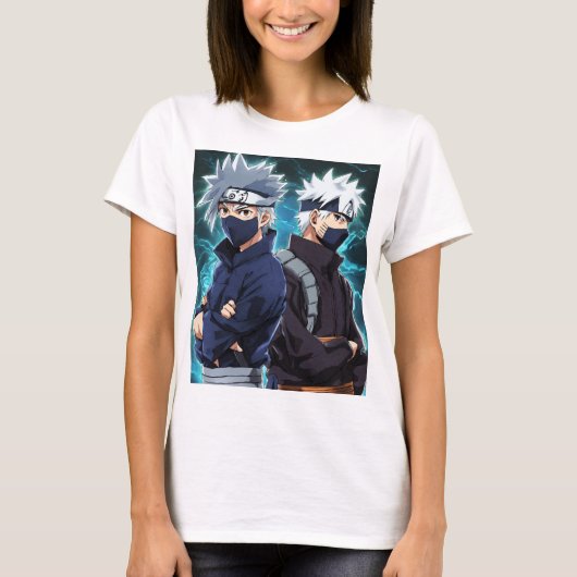 Kakashi en gojo t-shirt (Voorkant)