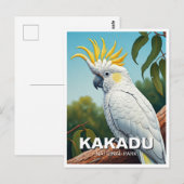 Kaketoe in het Kakadu National Park Australië Briefkaart (Voorkant / Achterkant)