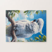 Kaketoe kunst legpuzzel (Horizontaal)