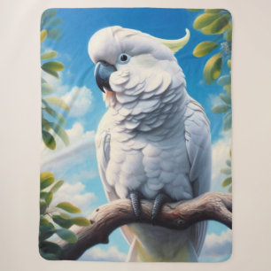 Kaketoe kunst sherpa deken