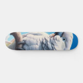 Kaketoe kunst skateboard (Horizontaal)